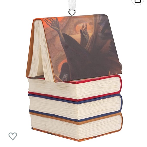 Harry Potter Books and Wand Ornament - Picture 5 of 5